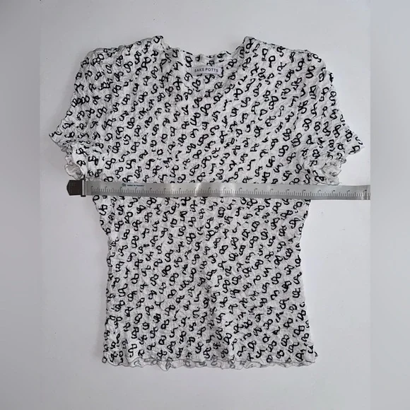 Ruched Saks Pott Top - Picture 2 of 3